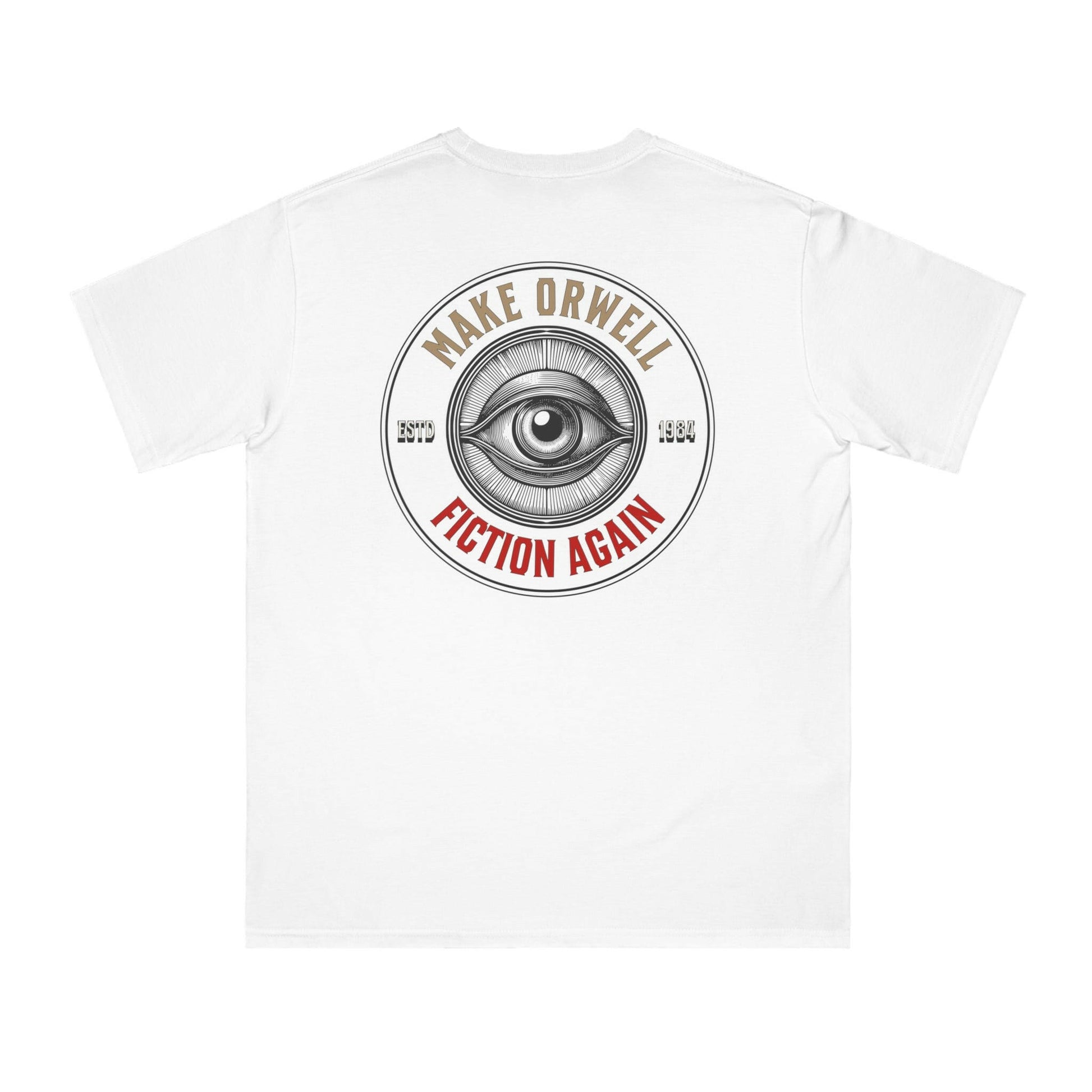 1984 / Organic Bitcoin T-Shirt - SVRN_T - The Orange Habit