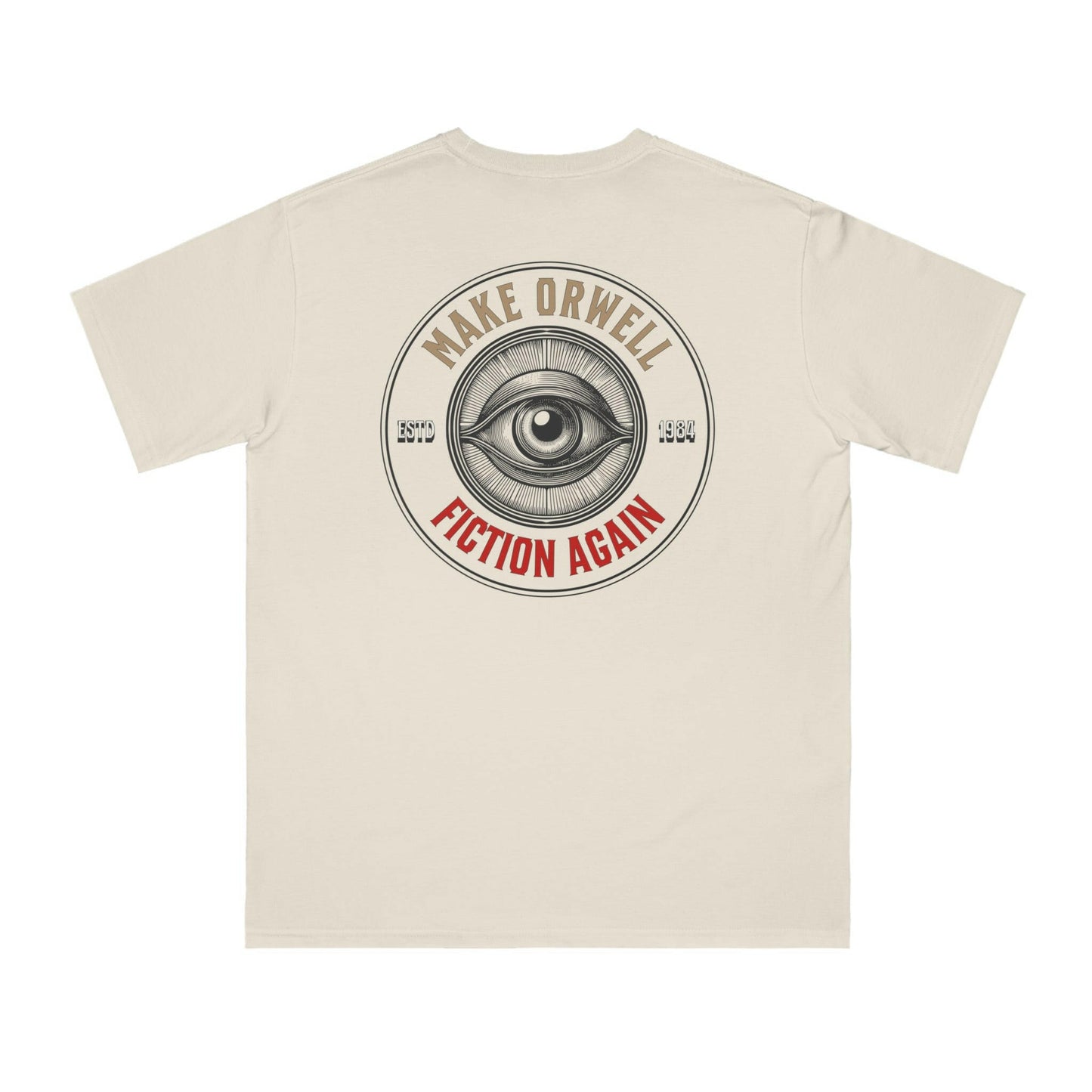1984 / Organic Bitcoin T-Shirt - SVRN_T - The Orange Habit