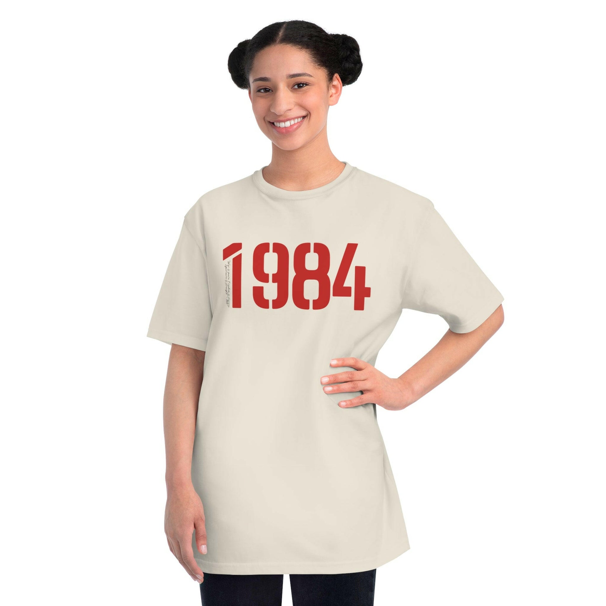 1984 / Organic Bitcoin T-Shirt - SVRN_T - The Orange Habit