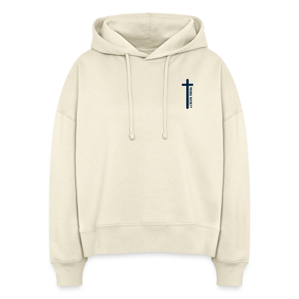 In God We Trust Women's Organic Hoodie - natural raw
