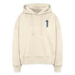 In God We Trust Women's Organic Hoodie - natural raw