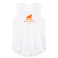 Satoshi HODLR / Girls Relaxed Tank Top - white