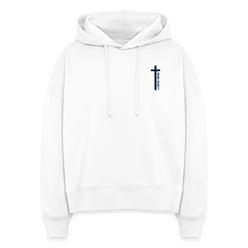 In God We Trust Women's Organic Hoodie - white
