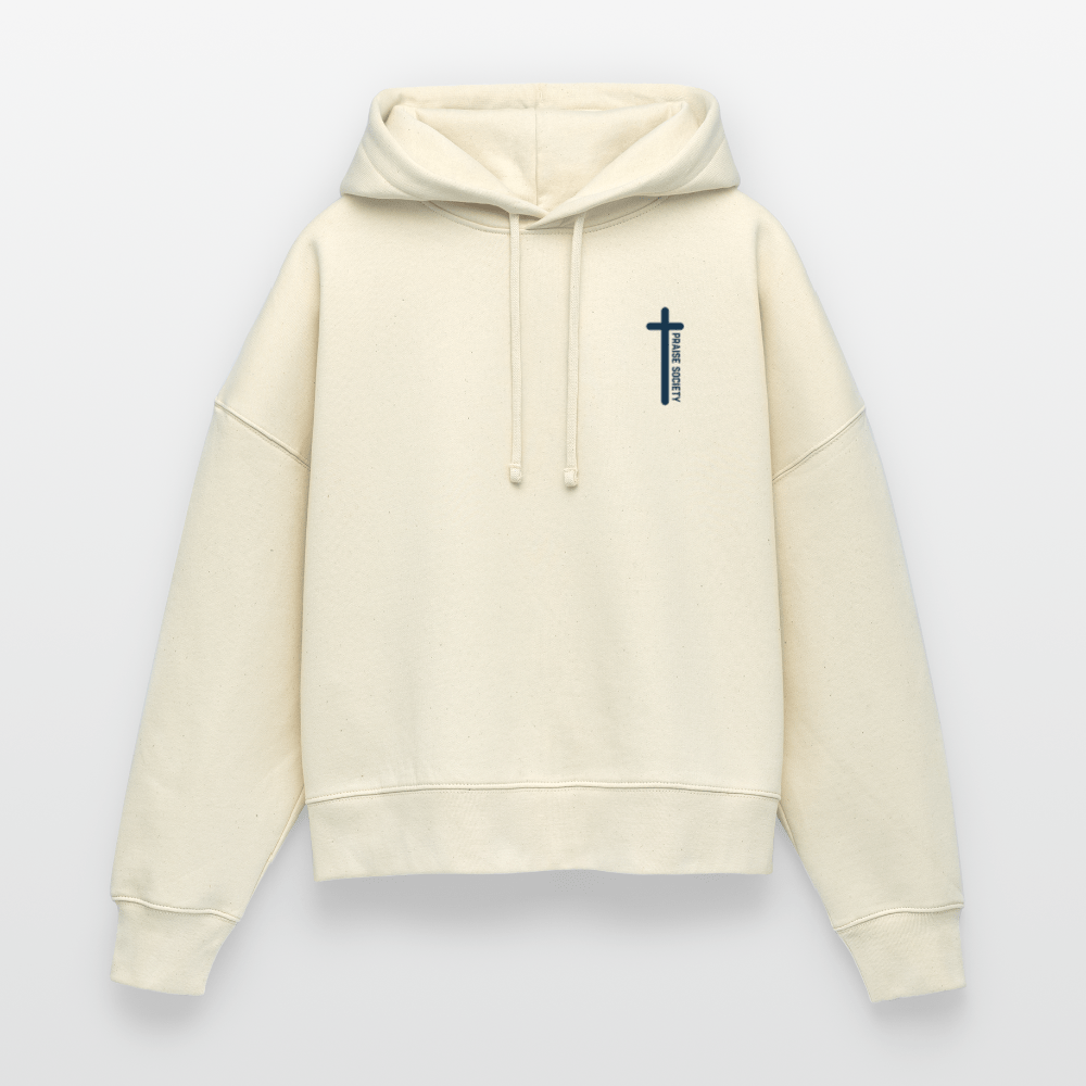 In God We Trust Women's Organic Hoodie - natural raw