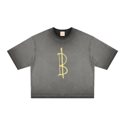 Buy Bitcoin: Reverse Dyed Boxy T-Shirt