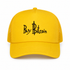 Yellow cap with &