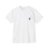 Soft Revolution Bitcoin Pocket Tee in white, alternate view 5