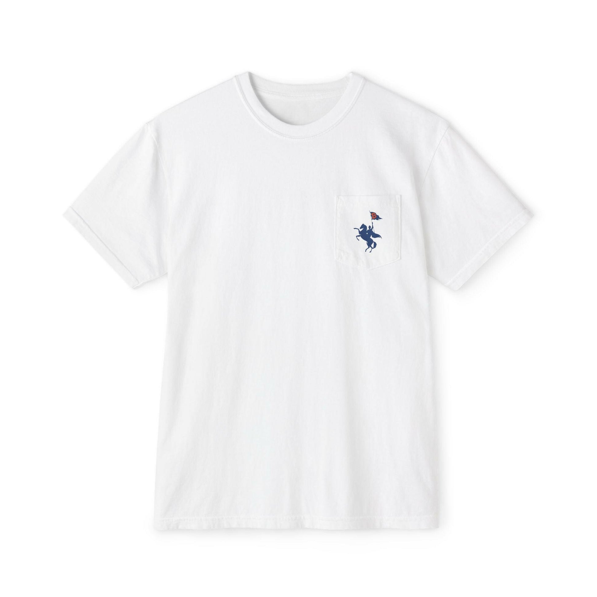 Soft Revolution / Bitcoin Pocket T-Shirt - SVRN_T - The Orange Habit