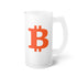 Bitcoin beer mug by orange habit home