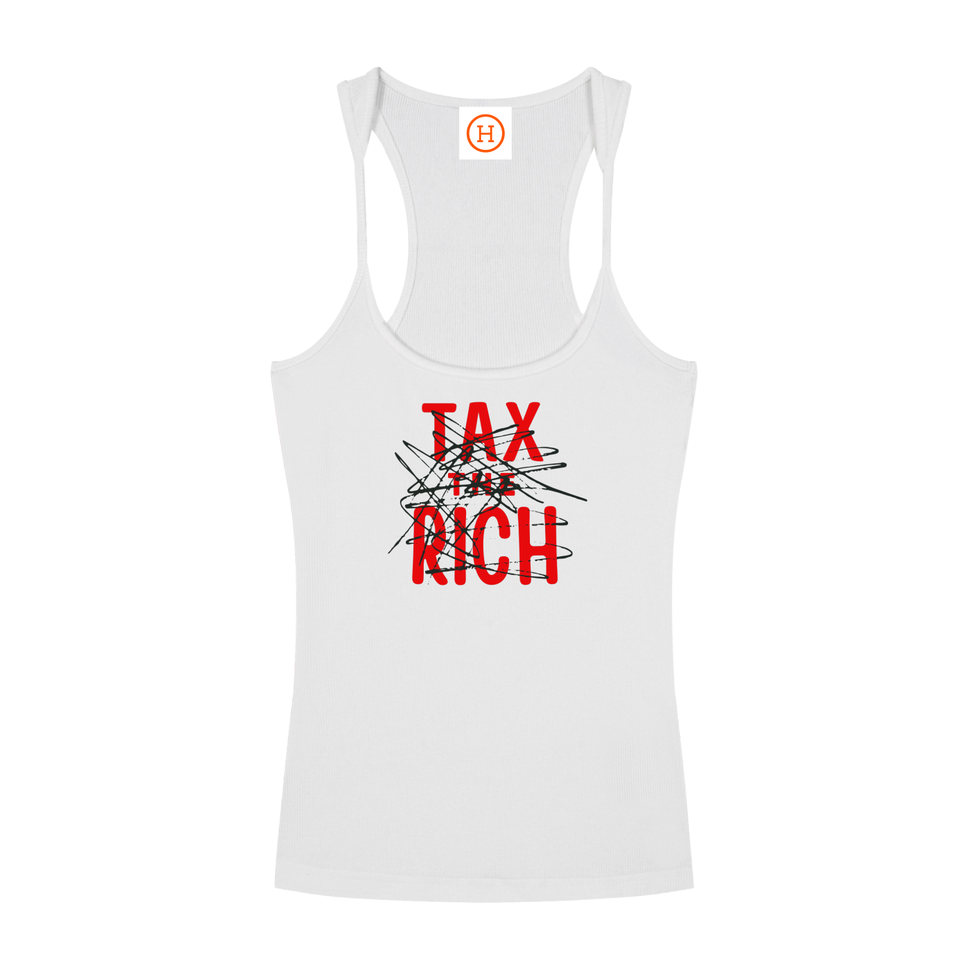 The Orange Habit,Women's Bitcoin Tank Top,Fix The Money,Women's Tops,Women's Bitcoin Clothing,Tank Top
