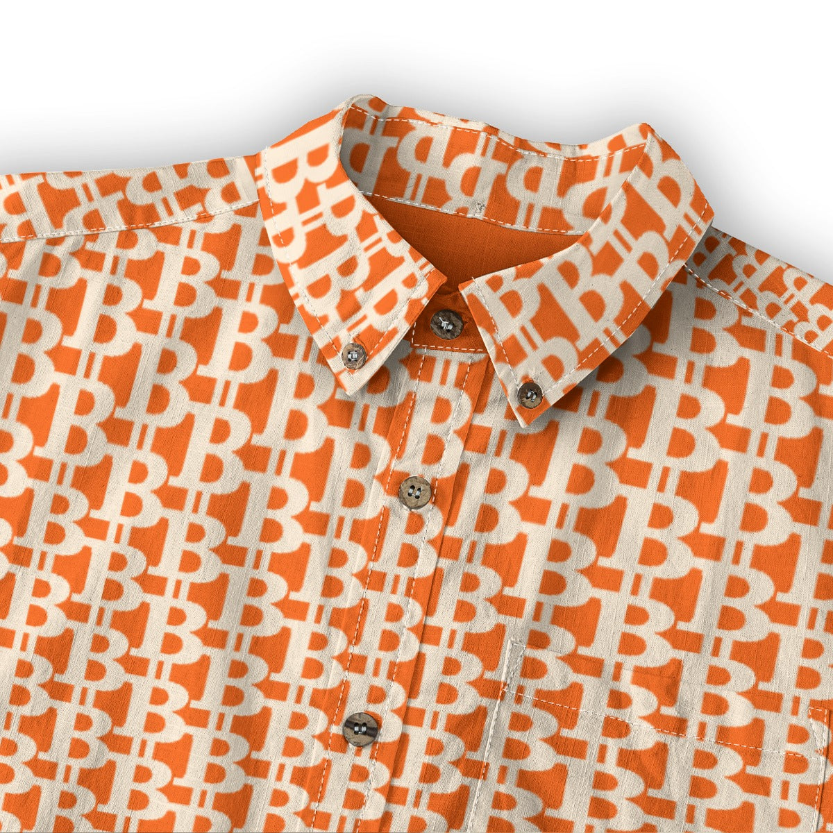 Bitcoin 'B': Men's Long Sleeve Shirt