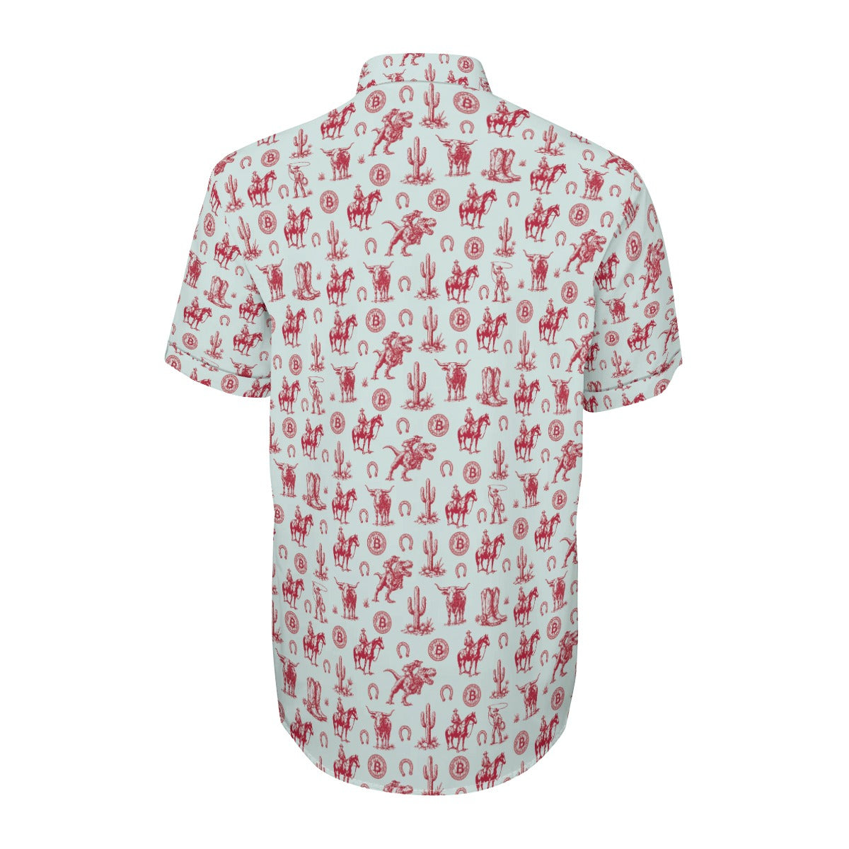 Vibe Western Sci-fi: Men's Casual Shirt