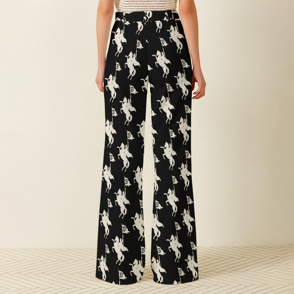 Soft Revolution Black: Weite Hosen