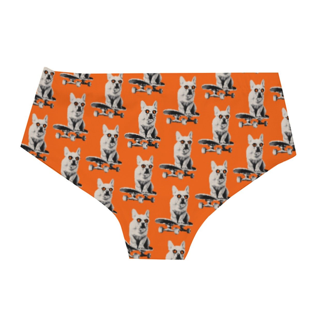 HODL Dog - Frenchie / Men's Bitcoin Swim Briefs - SVRN_T - The Orange Habit