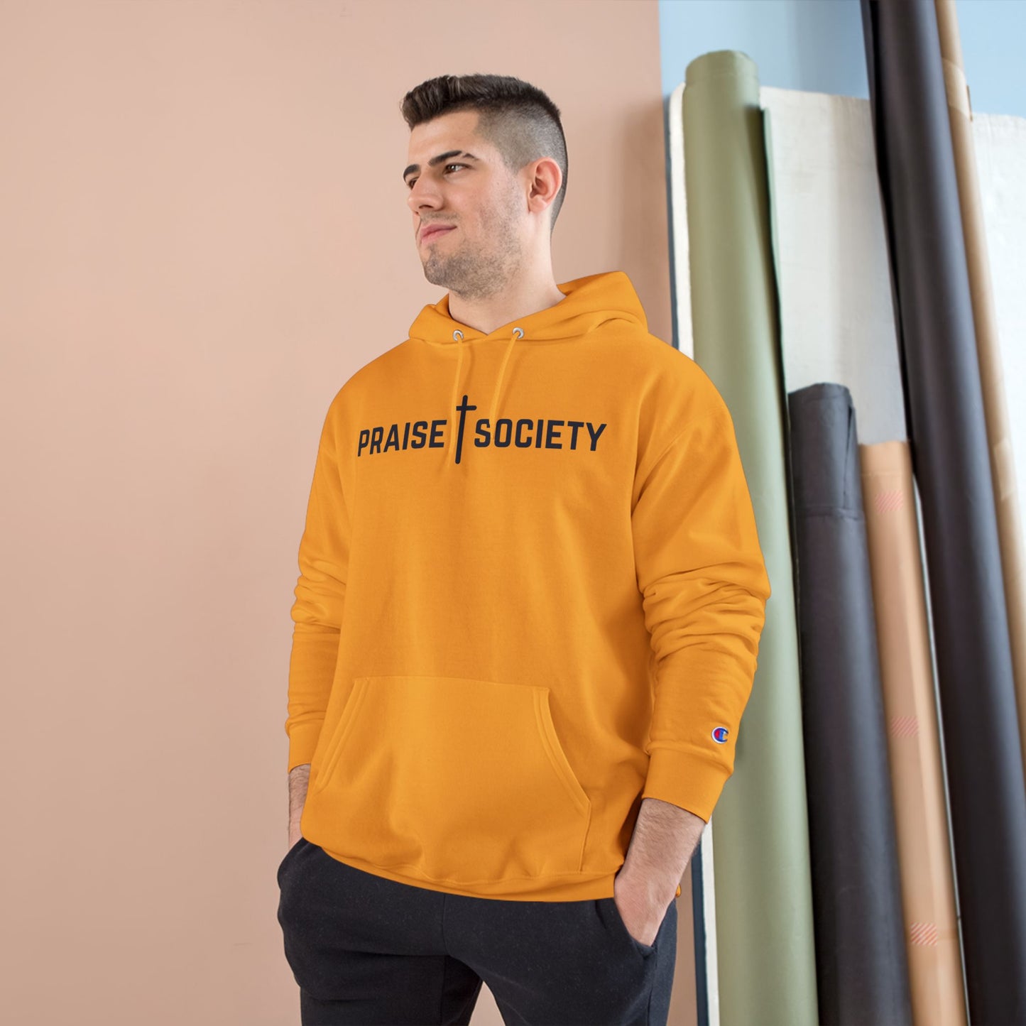 Walks On Water Unisex Champion Hoodie