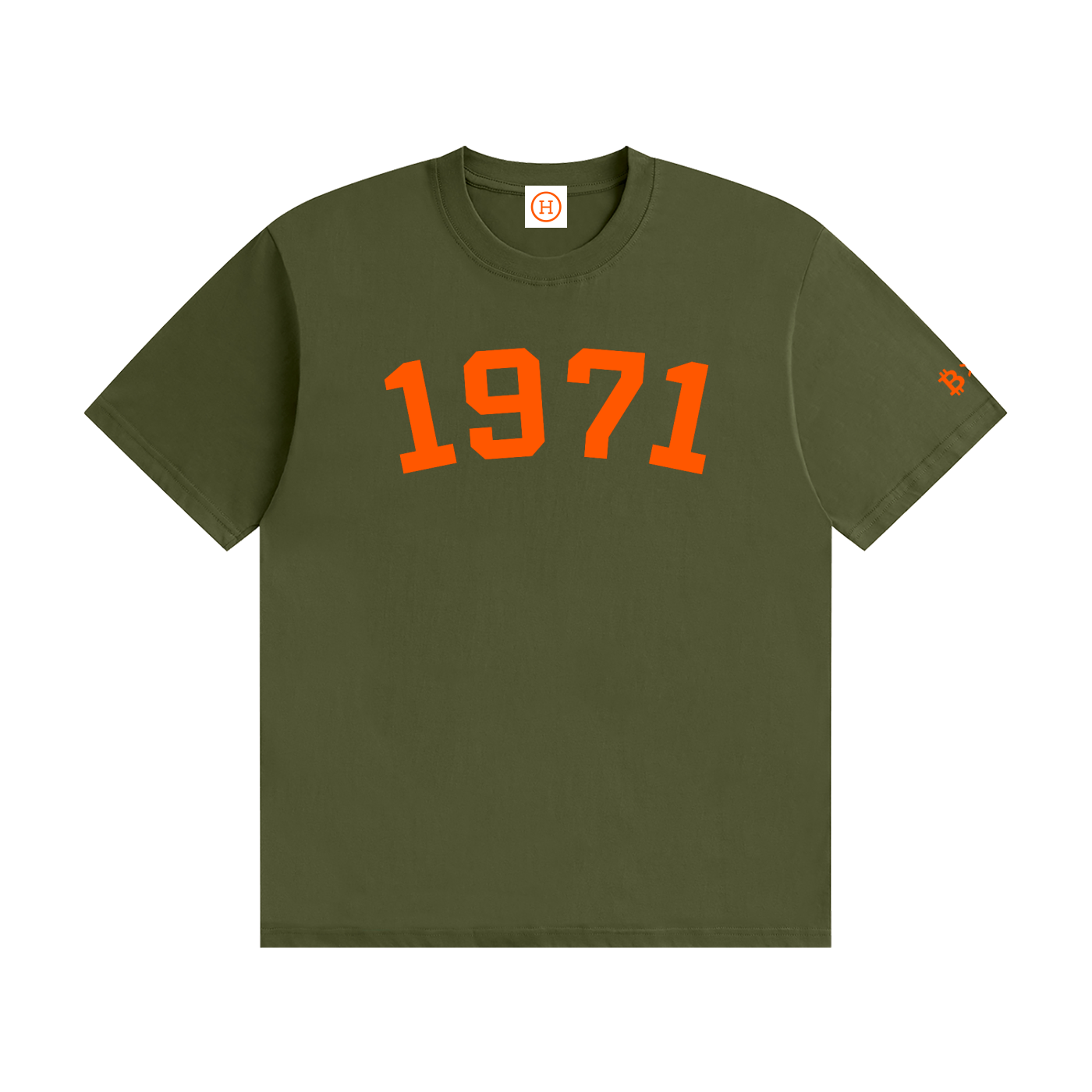 1971: Seamless Cotton T-Shirt
