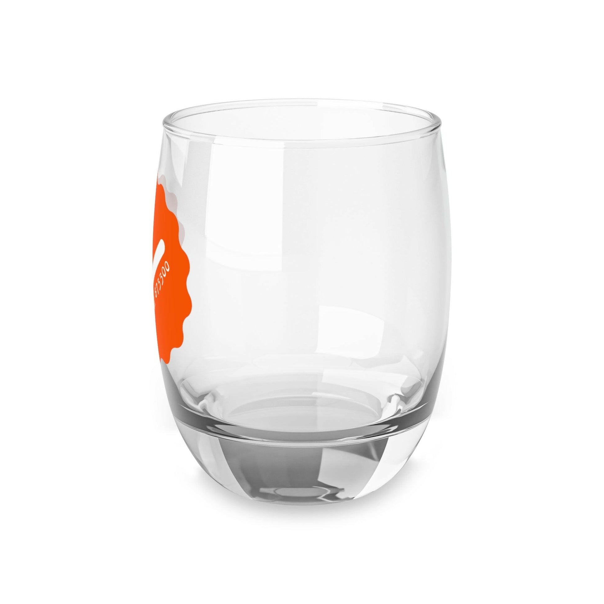100K Verified / Bitcoin Whiskey Glass - Orange Habit Home - The Orange Habit