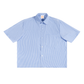 Bitcoin Americana: Striped Boxy Shirt