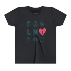 Psalm 100: Kids' Short Sleeve Tee