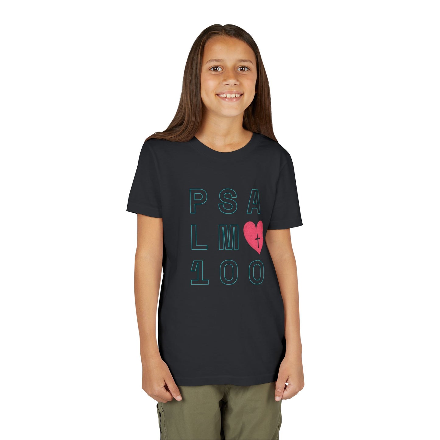 Psalm 100: Kids' Short Sleeve Tee