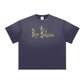 Bitcoin Notepad: Sun Fade Raw Edge T-Shirt