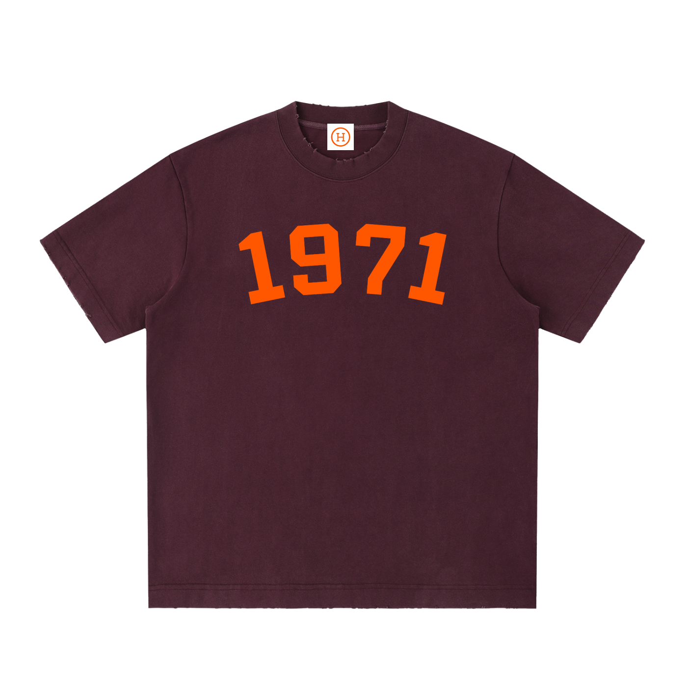 1971: HW Vintage Washed Frayed T-Shirt