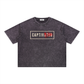 Captivated: Mineral Wash Boxy Cotton T-Shirt