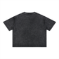 Captivated: Mineral Wash Boxy Cotton T-Shirt