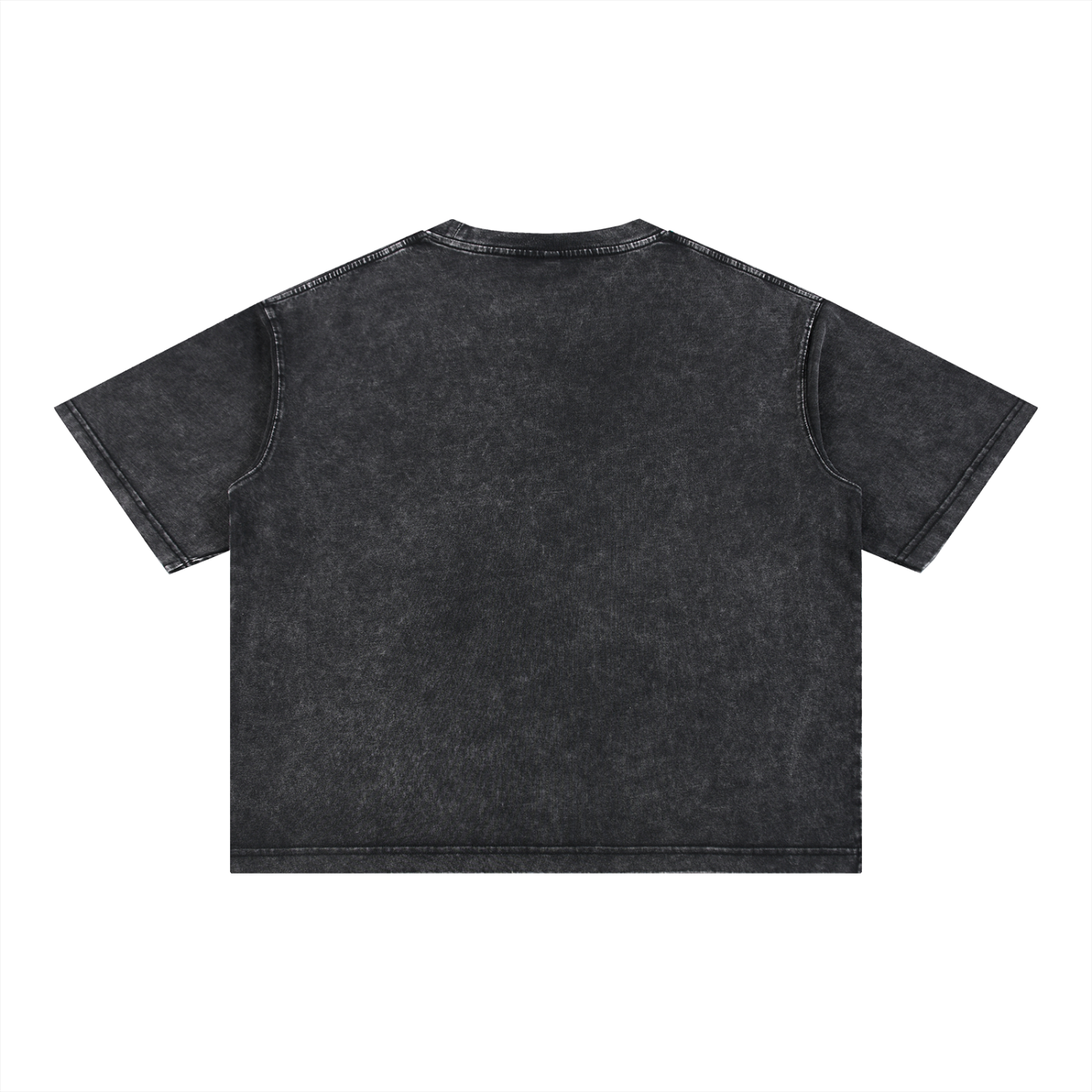 Captivated: Mineral Wash Boxy Cotton T-Shirt