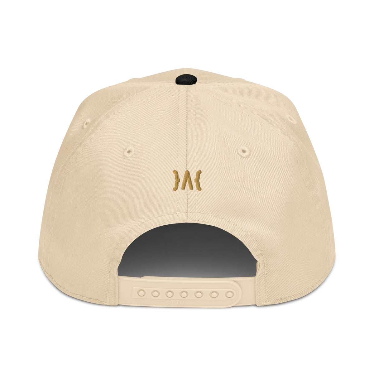 Not A FED 5 Panel Cap in black/natural, back view