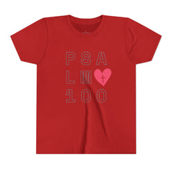Psalm 100: Kids' Short Sleeve Tee