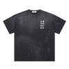 Nakamoto: Hand-Frayed Sunfade Paint Splatter T-Shirt