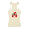 The Orange Habit,Women's Bitcoin Tank Top,Fix The Money,Women's Tops,Women's Bitcoin Clothing,Tank Top