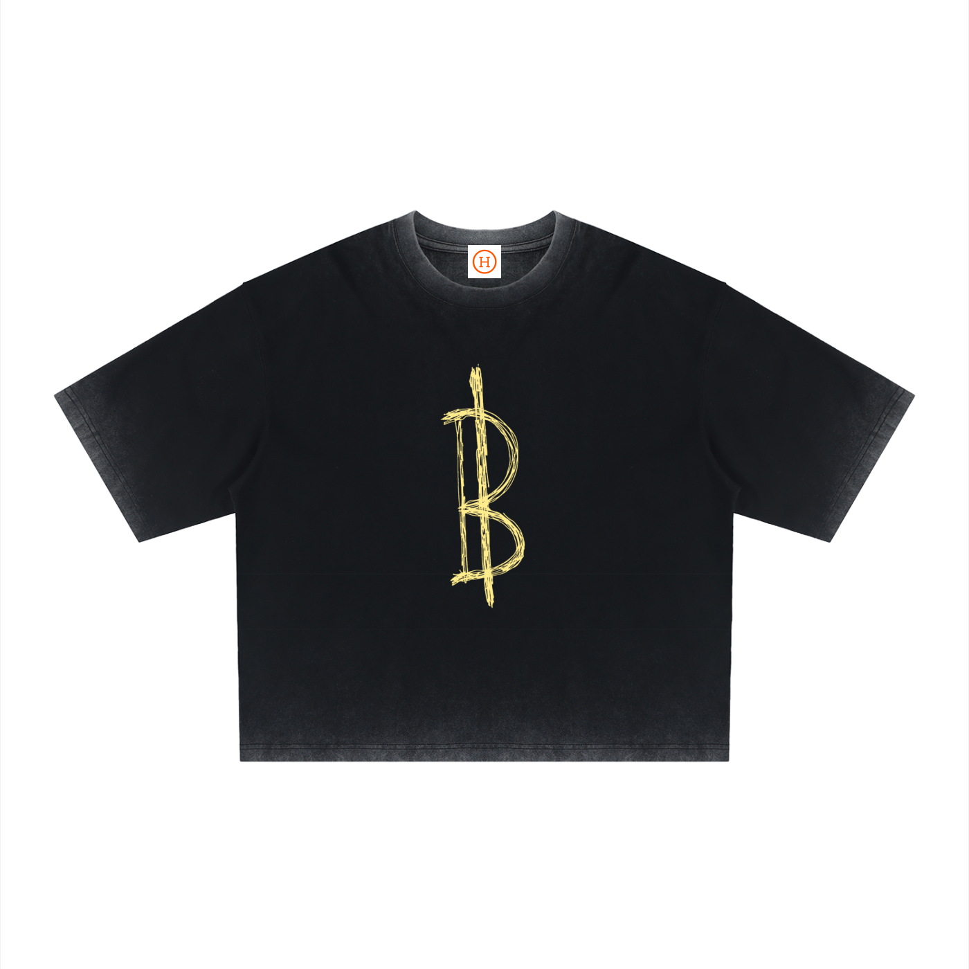 Buy Bitcoin: V1b Reverse Dyed Boxy T-Shirt