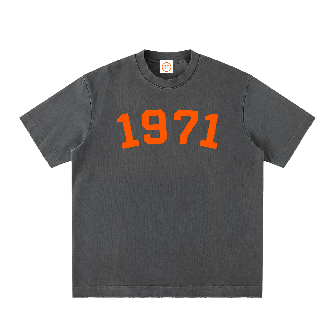 1971: HW Vintage Washed Frayed T-Shirt