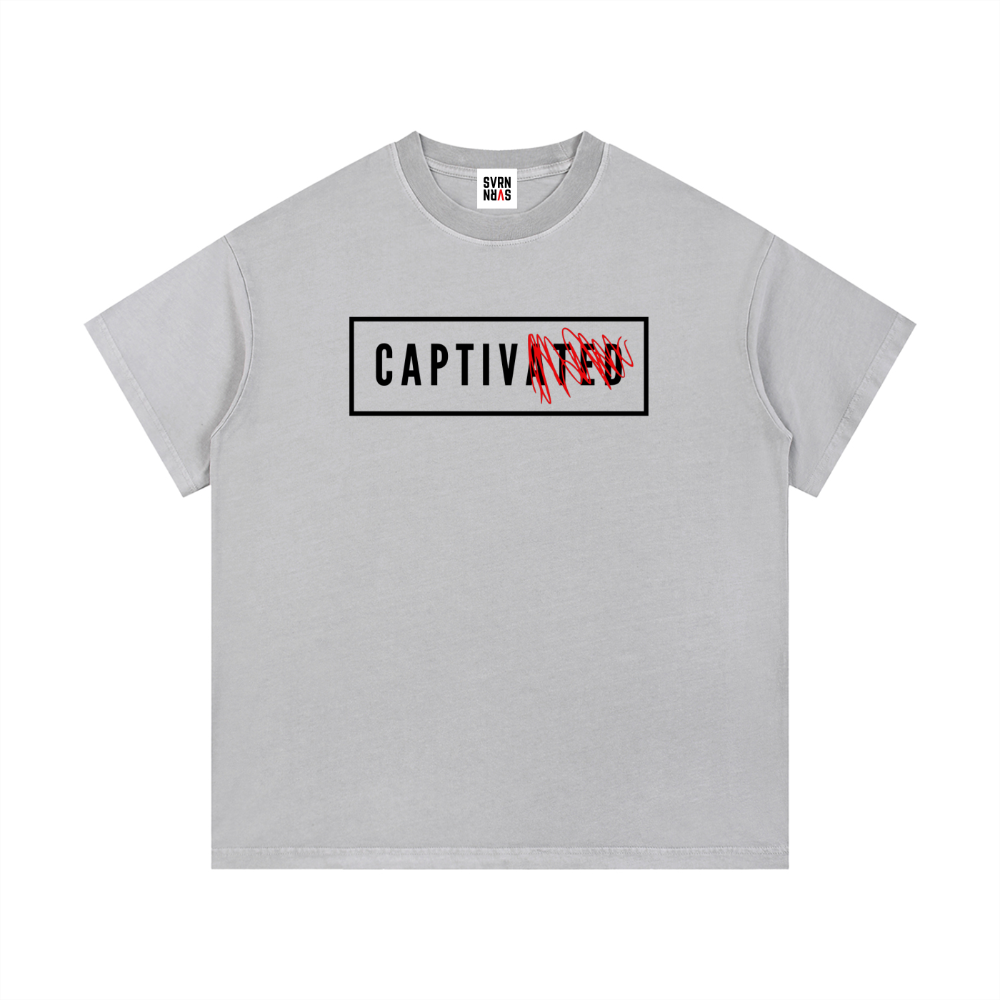 Captivated: Vintage Wash Cotton T-Shirt