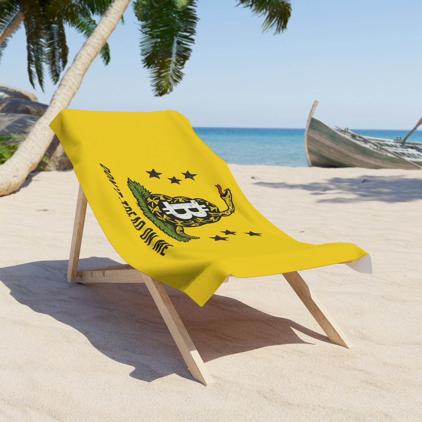 Don't Tread On Me: Beach Towel