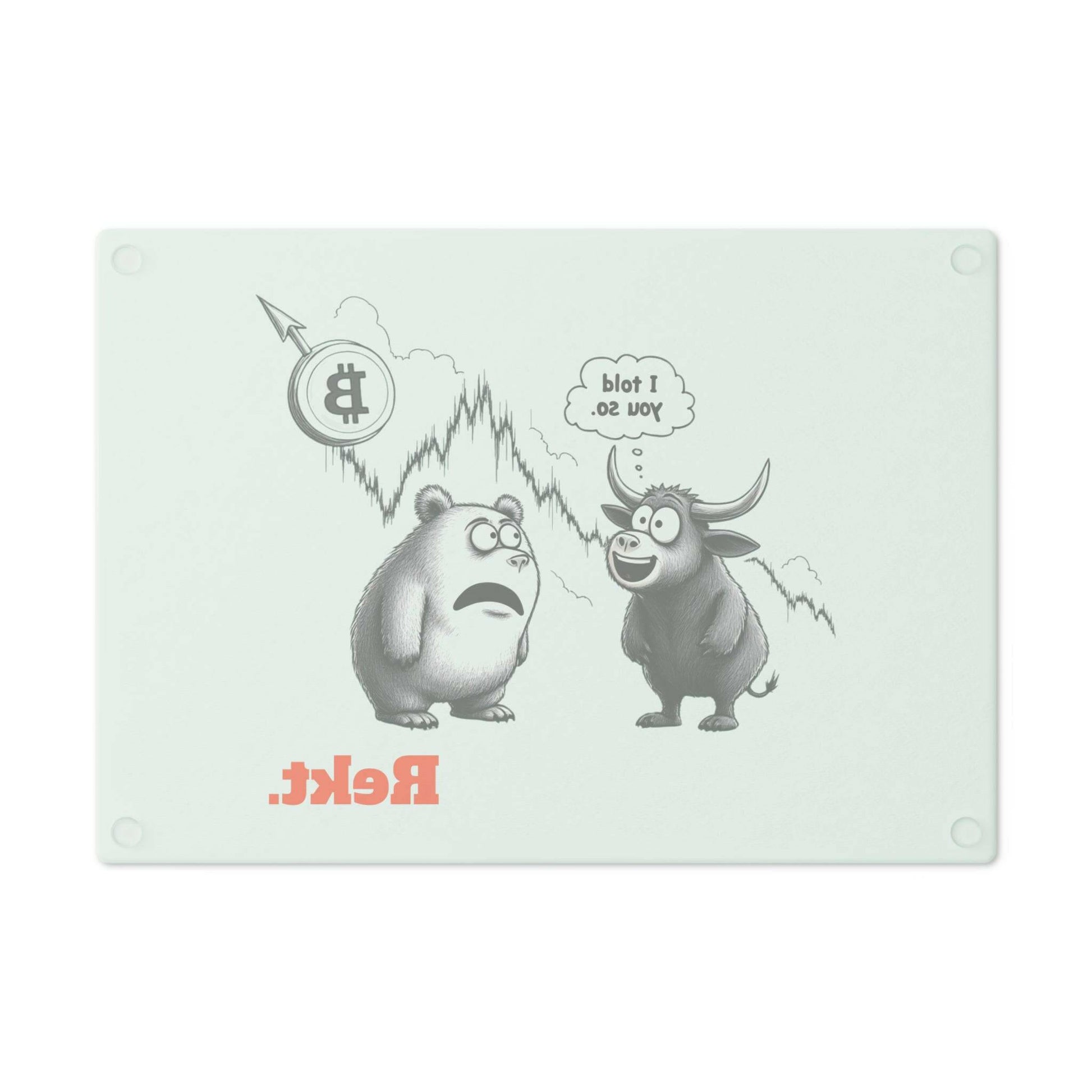 HFSP / Bitcoin Cutting Board - Orange Habit Home - The Orange Habit