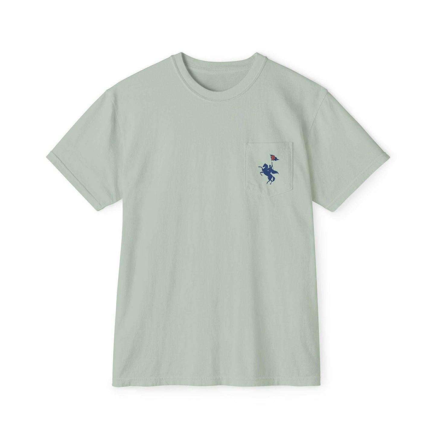 Soft Revolution / Bitcoin Pocket T-Shirt - SVRN_T - The Orange Habit