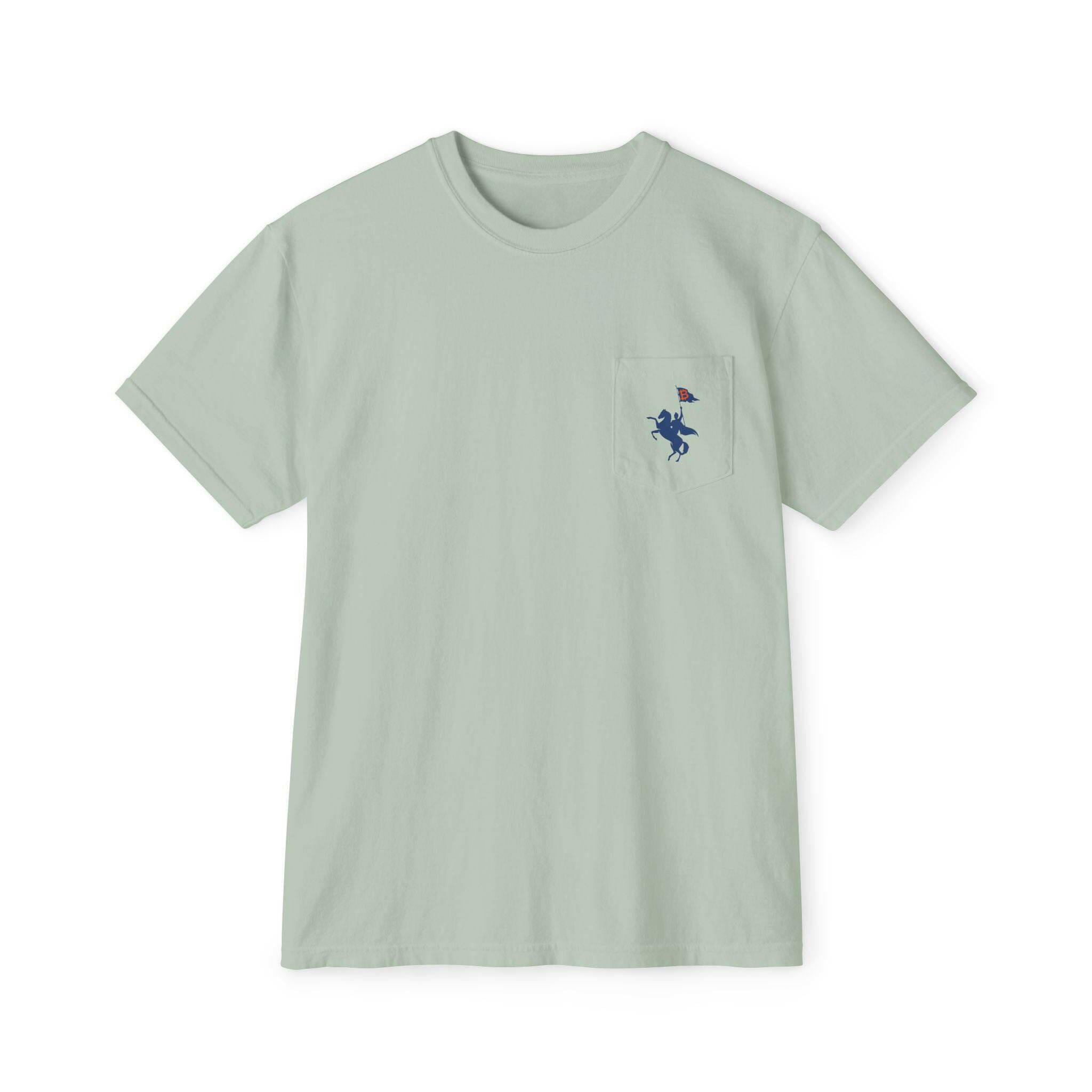 Soft Revolution / Bitcoin Pocket T-Shirt - SVRN_T - The Orange Habit
