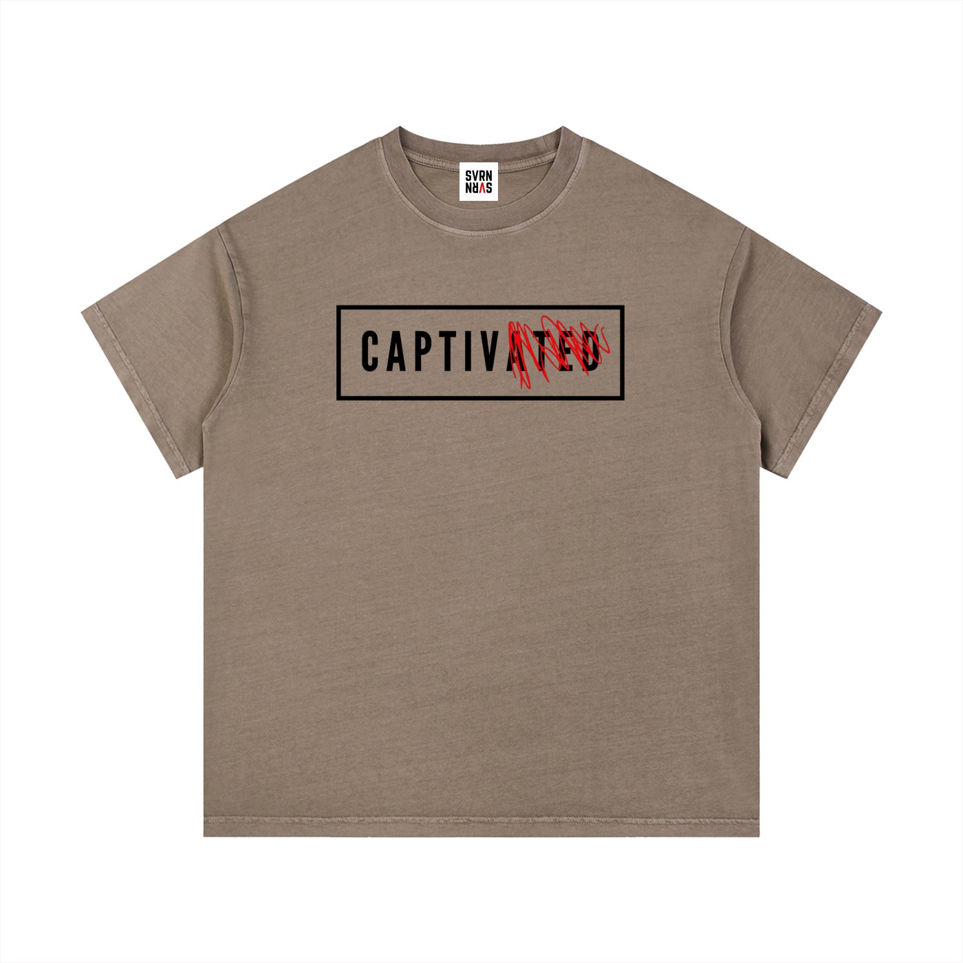 Captivated: Vintage Wash Cotton T-Shirt