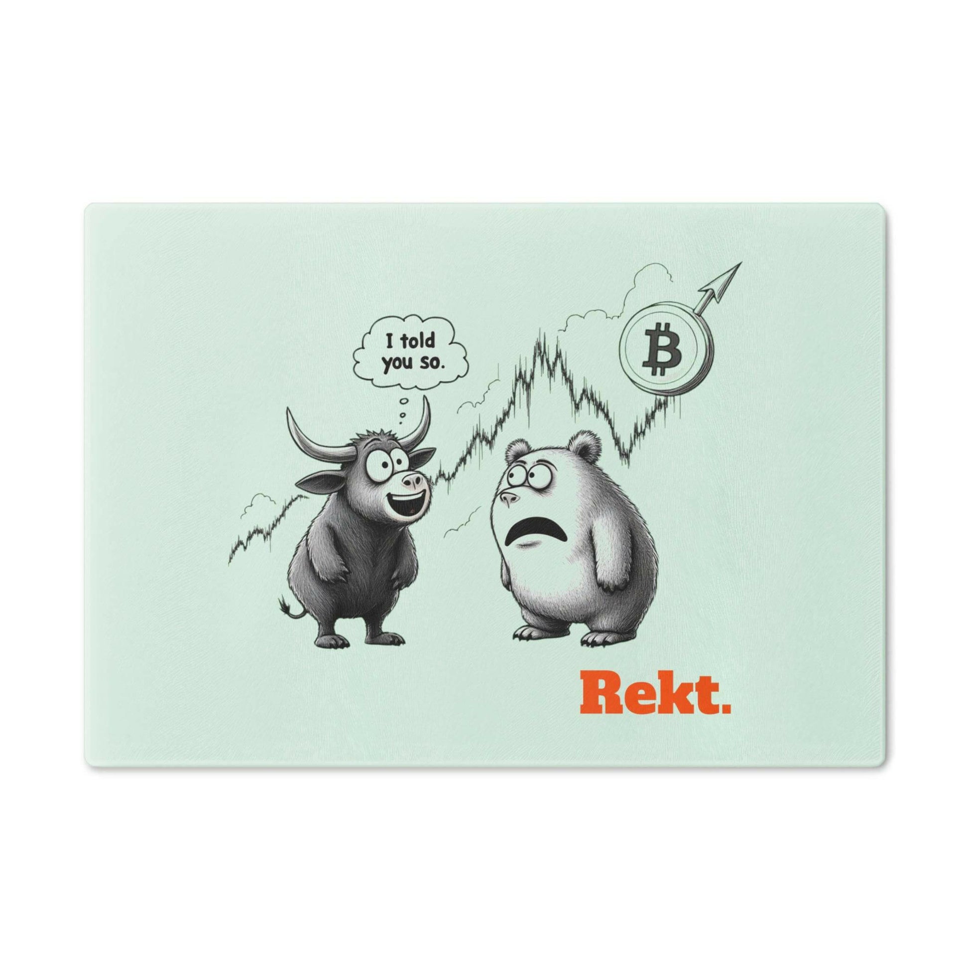 HFSP / Bitcoin Cutting Board - Orange Habit Home - The Orange Habit