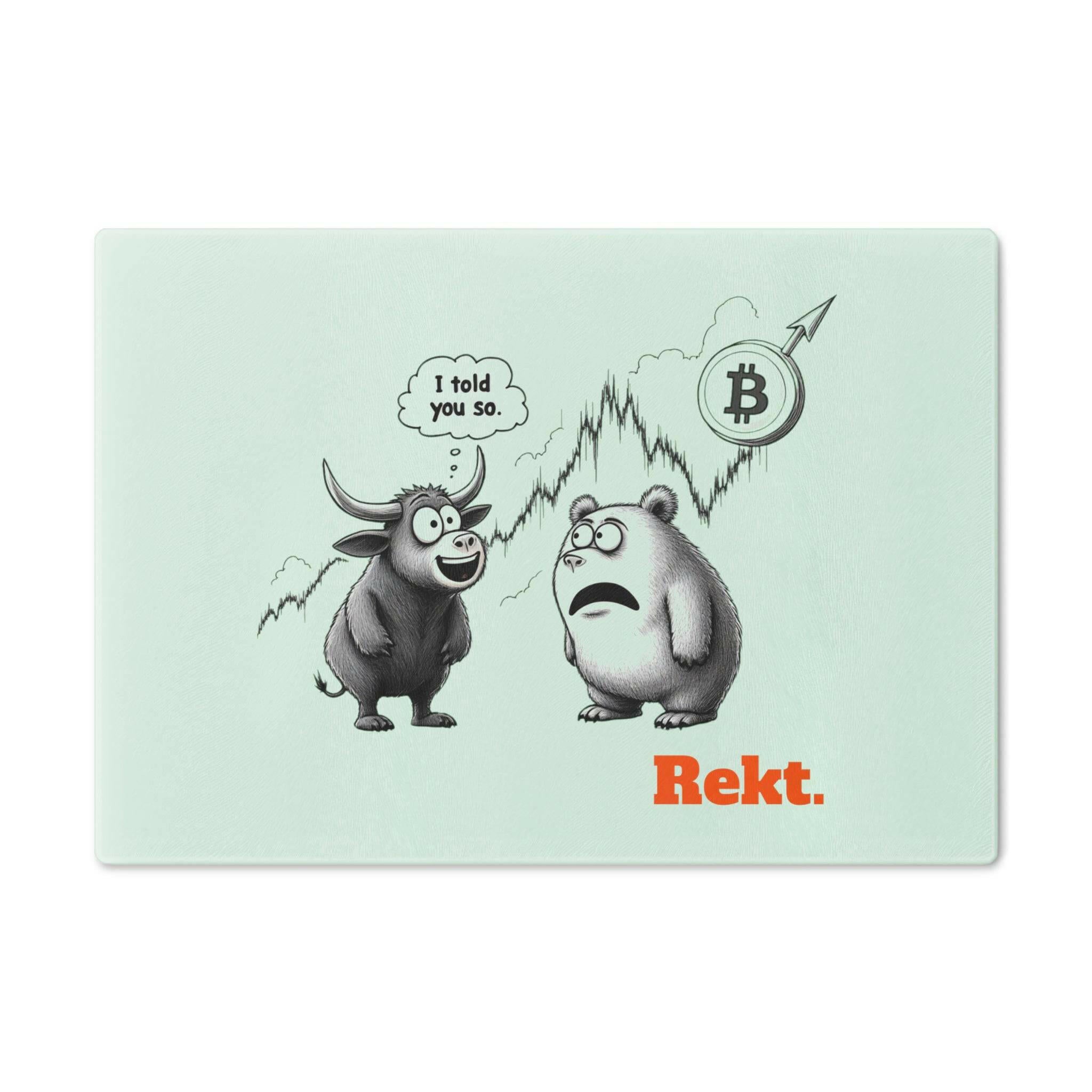 HFSP / Bitcoin Cutting Board - Orange Habit Home - The Orange Habit