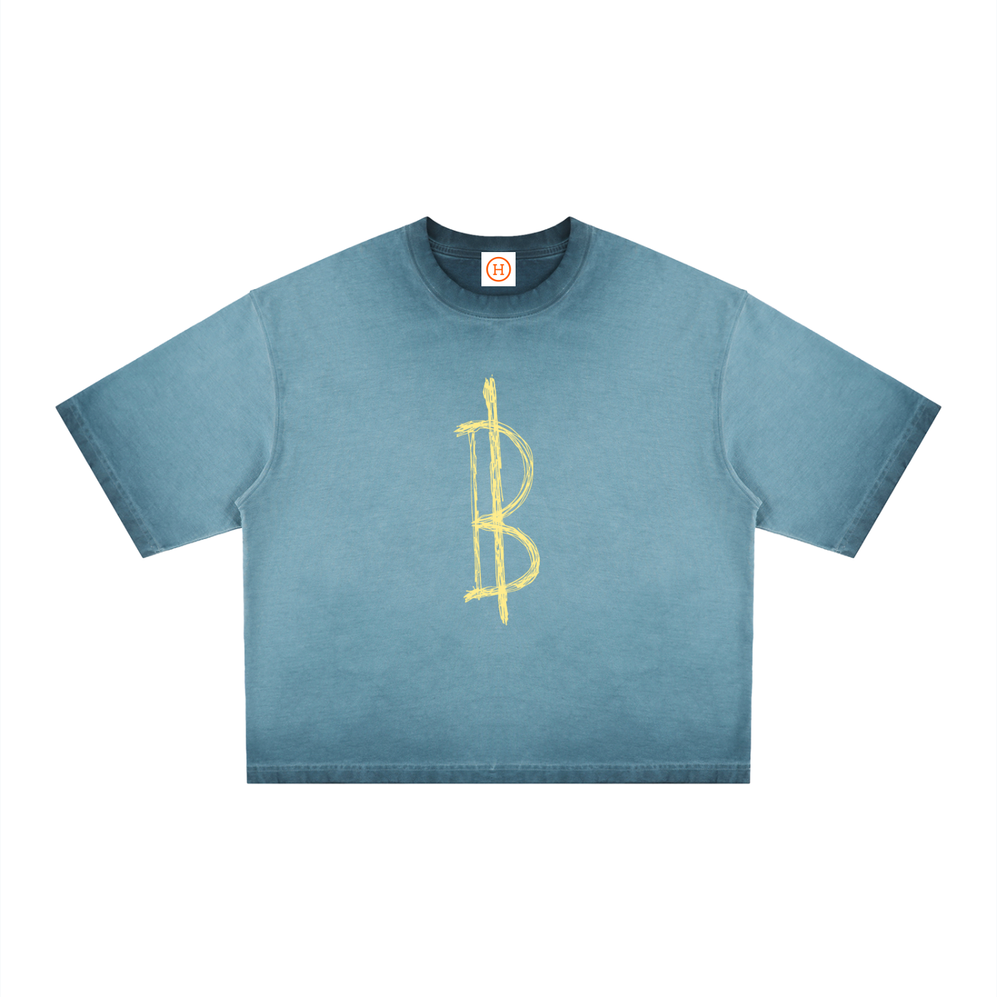 Buy Bitcoin: V1b Reverse Dyed Boxy T-Shirt