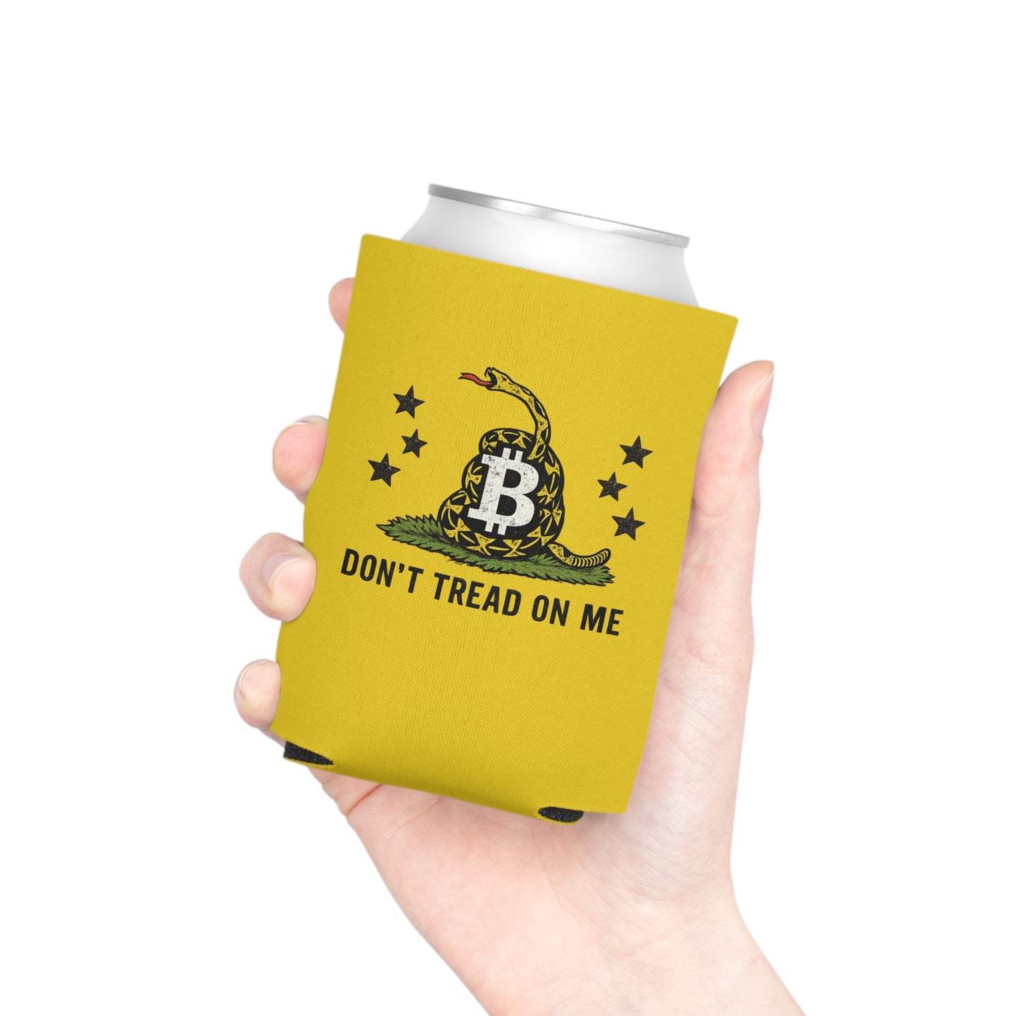 Don’t Tread On Me: Bitcoin Beer Koozie