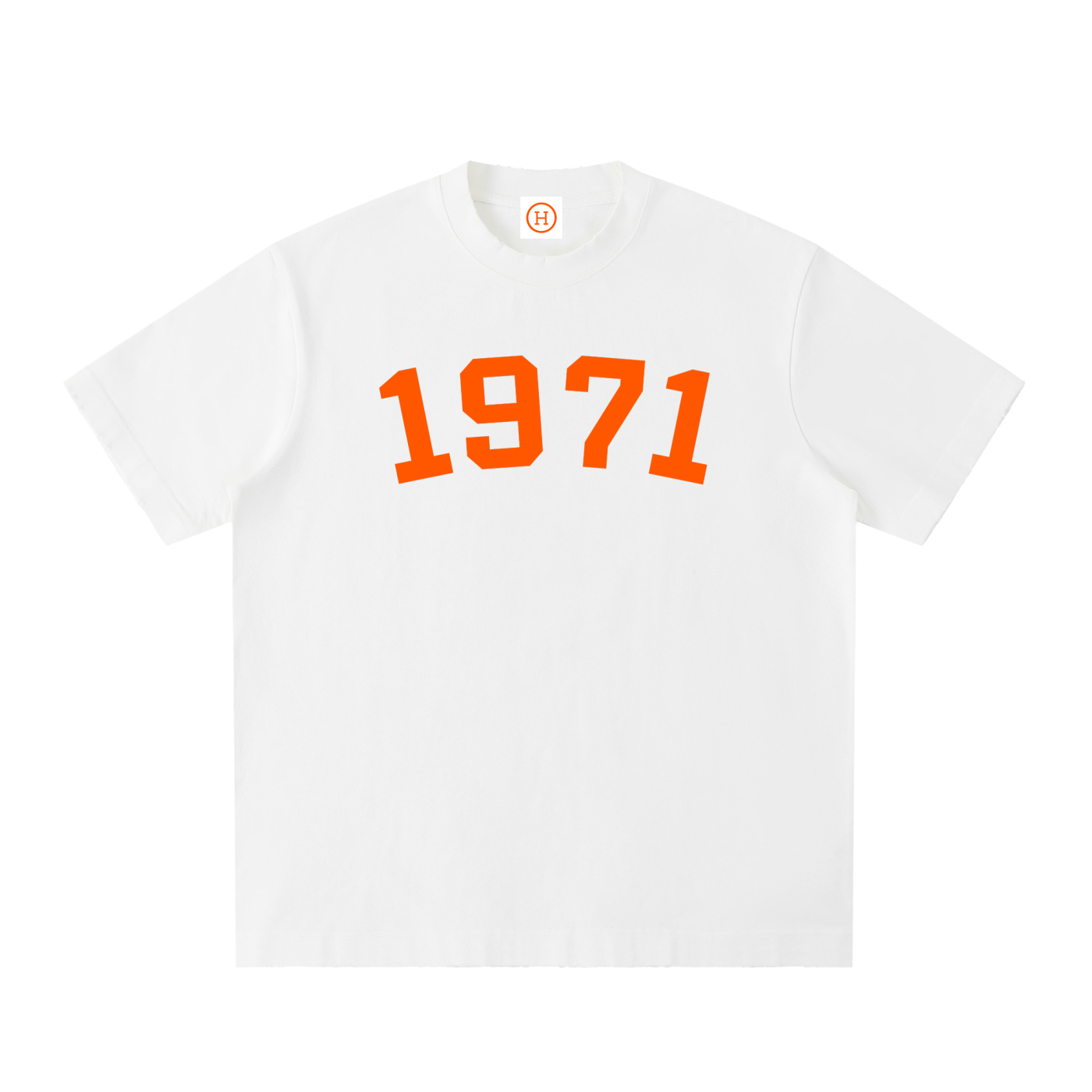 1971: HW Vintage Washed Frayed T-Shirt