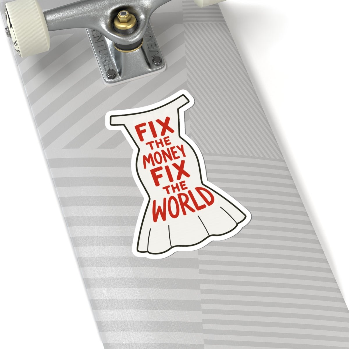 Fix The Money / Stickers - The Orange Habit - The Orange Habit