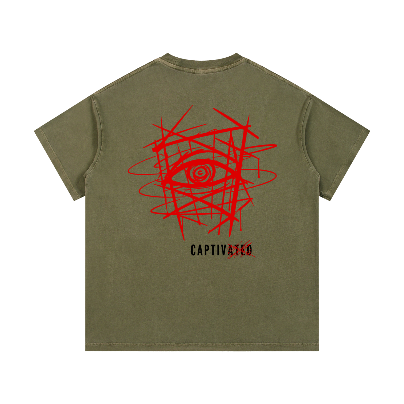 Captivated: Vintage Wash Cotton T-Shirt