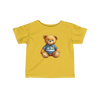Yellow Bitcoin Tee for Infants by lil'B from the Bearish Collection