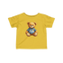 Yellow Bitcoin Tee for Infants by lil&